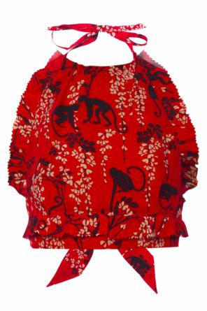 Lace-up cropped top, zdjęcie 1 Lace-up cropped top od Valentino Red